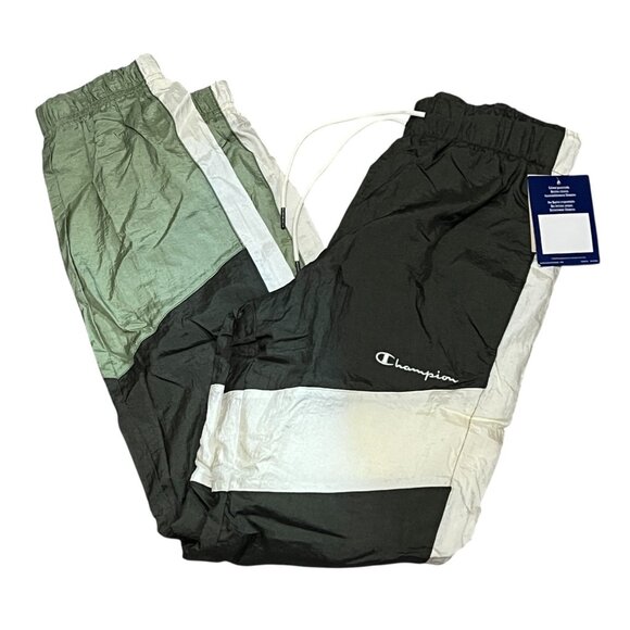 Champion Pants Colorblock Drawstring Active Wind Breaker Jogger Pants sz XS Mens - Picture 2 of 9